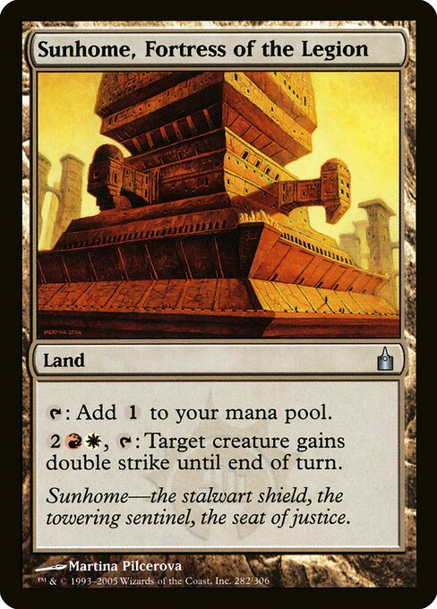 Sunhome, Fortress of the Legion (Ravnica: City of Guilds)