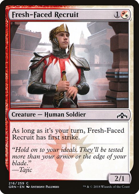 Fresh-Faced Recruit (Guilds of Ravnica)