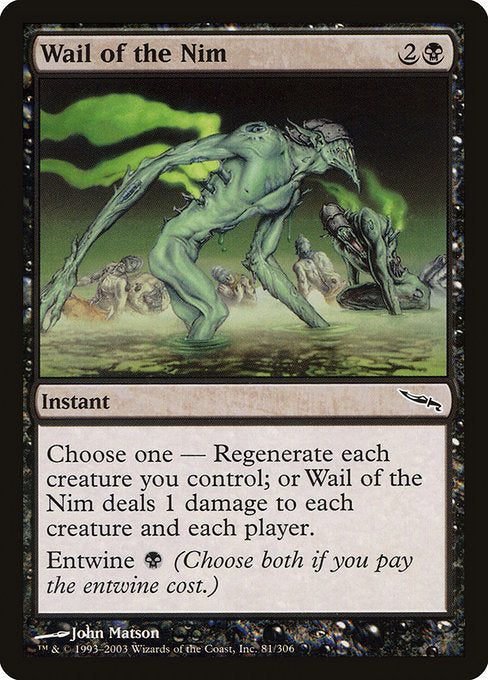 Wail of the Nim (Mirrodin)