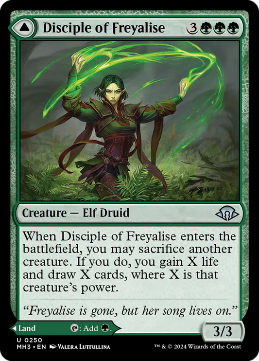 Disciple of Freyalise // Garden of Freyalise (Modern Horizons 3)