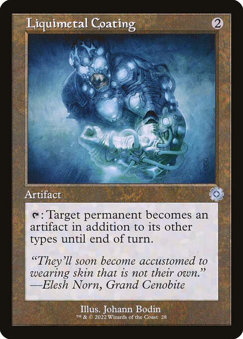 Liquimetal Coating (The Brothers' War Retro Artifacts)