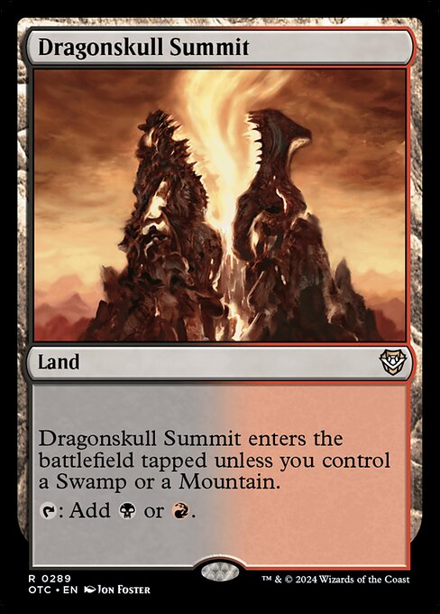 Dragonskull Summit (Outlaws of Thunder Junction Commander)