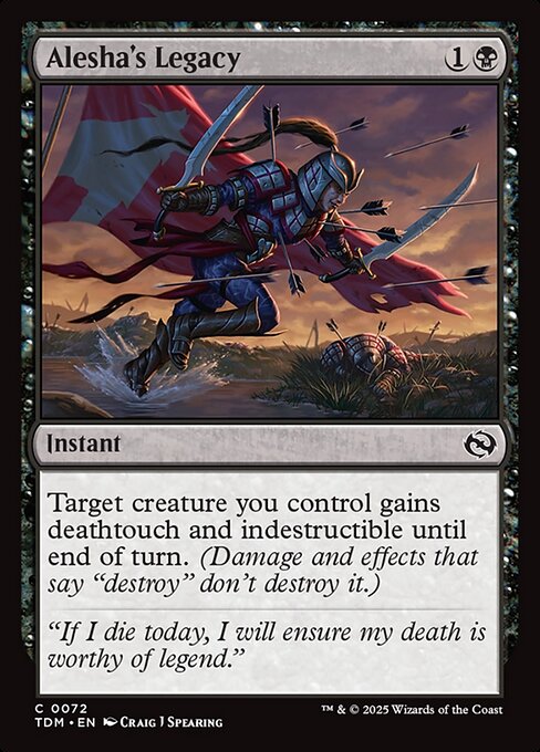 Alesha's Legacy (Tarkir: Dragonstorm)