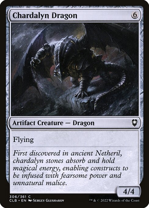 Chardalyn Dragon (Commander Legends: Battle for Baldur's Gate)