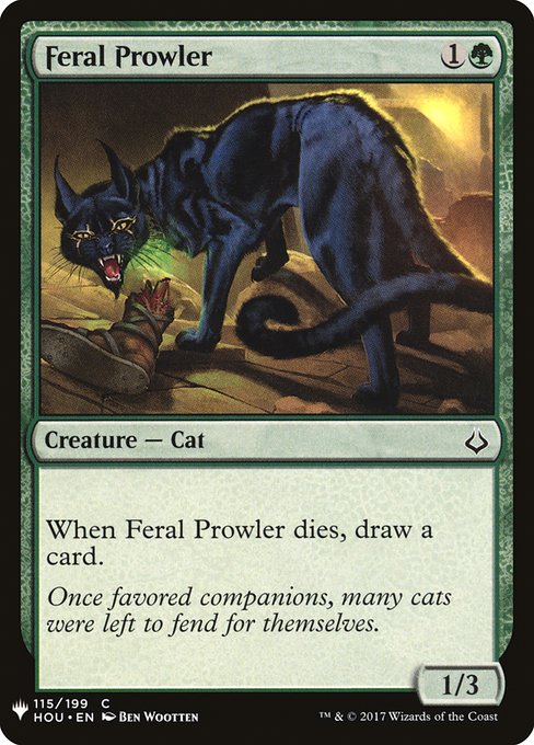 Feral Prowler (The List)