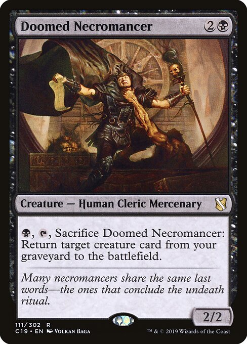 Doomed Necromancer (Commander 2019)