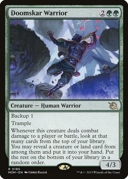 Doomskar Warrior (March of the Machine)