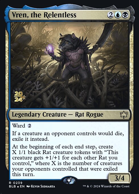 Vren, the Relentless (Bloomburrow Promos)
