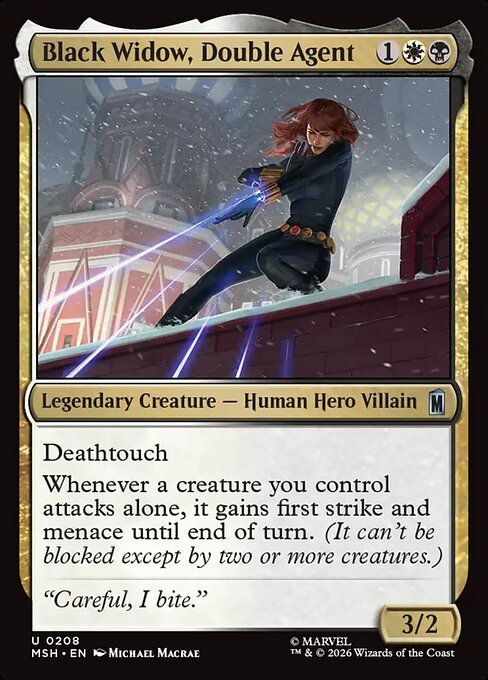 Black Widow, Double Agent (Marvel Super Heroes)