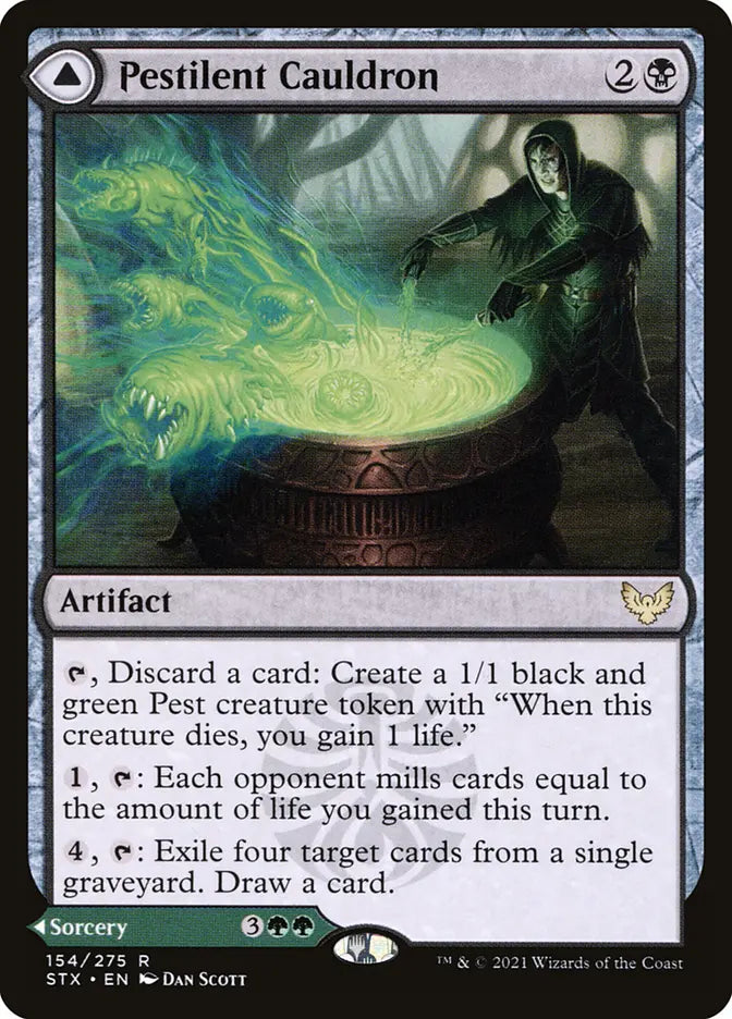 Pestilent Cauldron // Restorative Burst (Strixhaven: School of Mages)