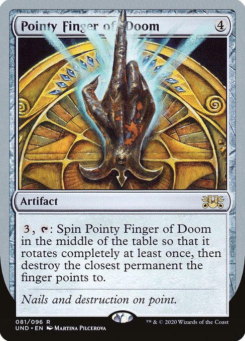 Pointy Finger of Doom (Unsanctioned)