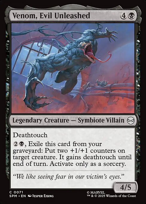 Venom, Evil Unleashed (Marvel's Spider-Man)