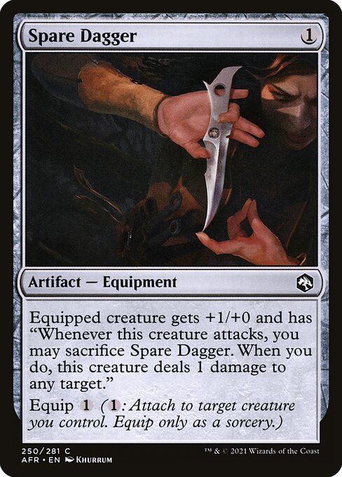 Spare Dagger (Adventures in the Forgotten Realms)