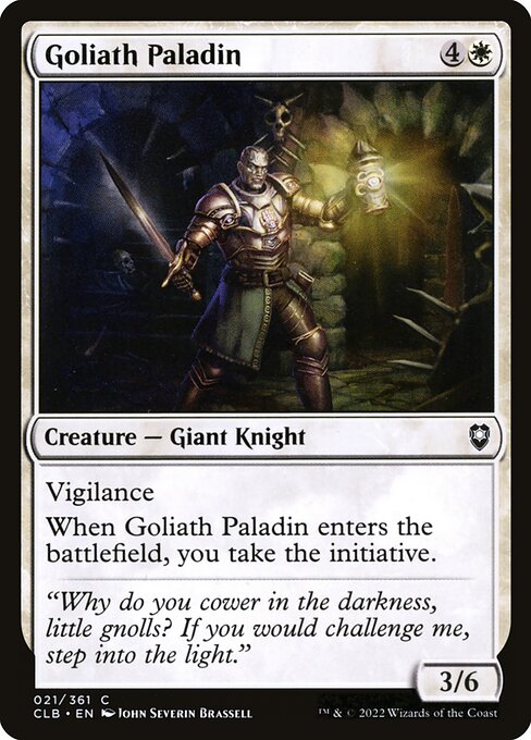 Goliath Paladin (Commander Legends: Battle for Baldur's Gate)