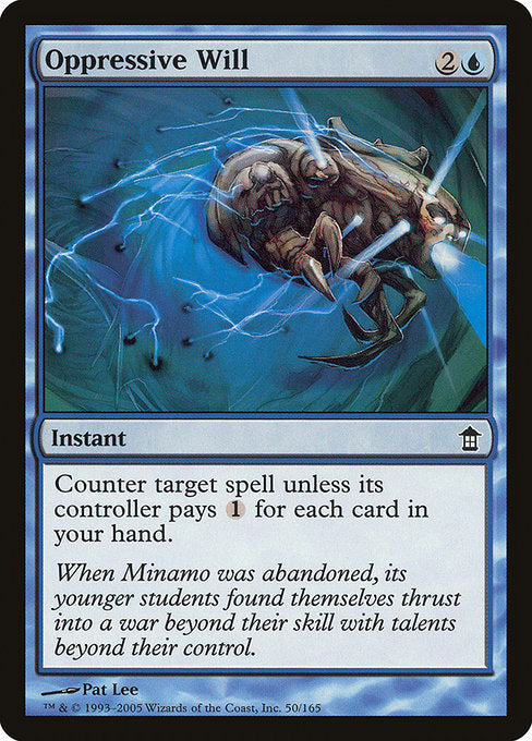 Oppressive Will (Saviors of Kamigawa)
