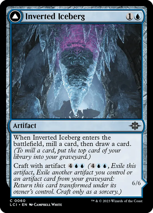 Inverted Iceberg // Iceberg Titan (The Lost Caverns of Ixalan)