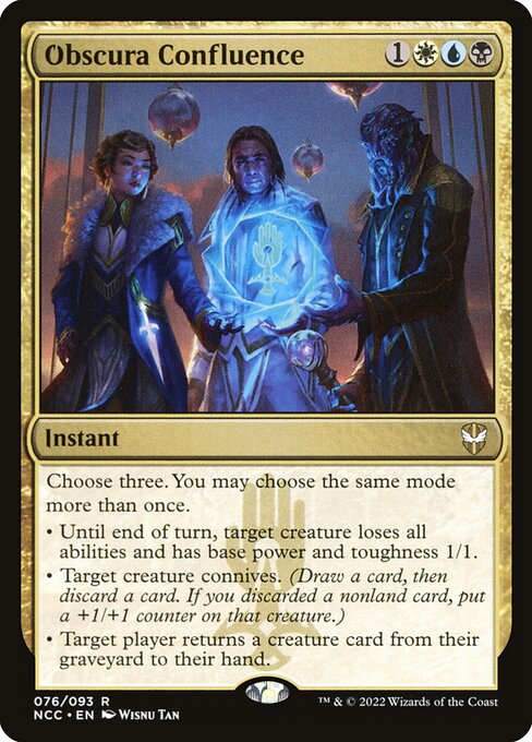 Obscura Confluence (New Capenna Commander)