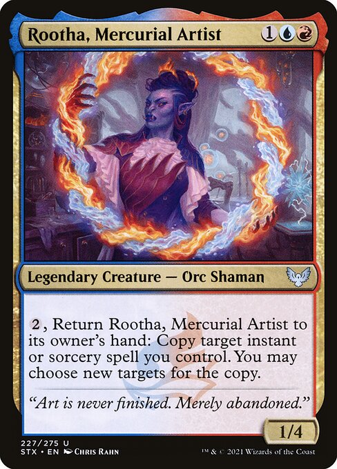 Rootha, Mercurial Artist (Strixhaven: School of Mages)
