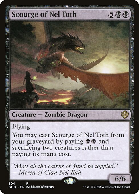 Scourge of Nel Toth (Starter Commander Decks)