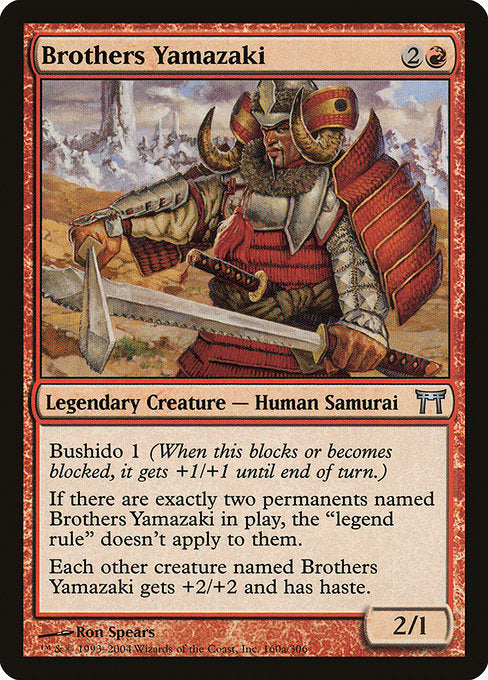 Brothers Yamazaki (Champions of Kamigawa)