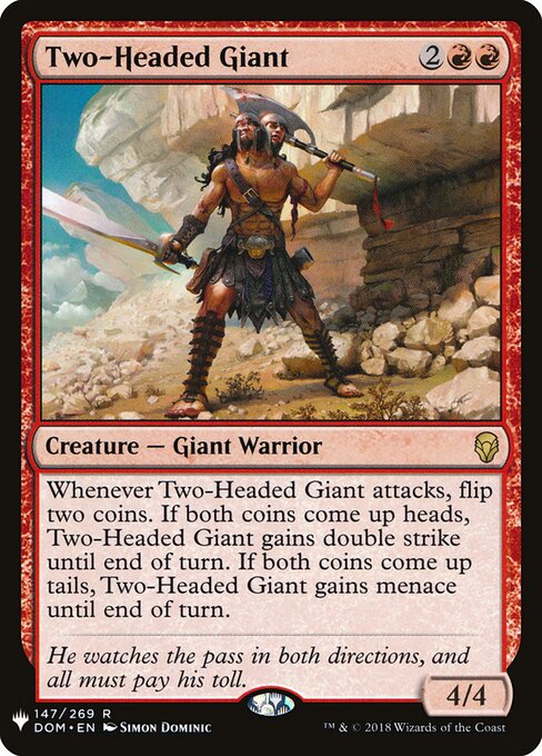 Two-Headed Giant (The List)