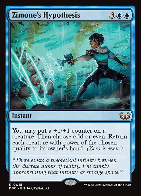 Zimone's Hypothesis (Duskmourn: House of Horror Commander)