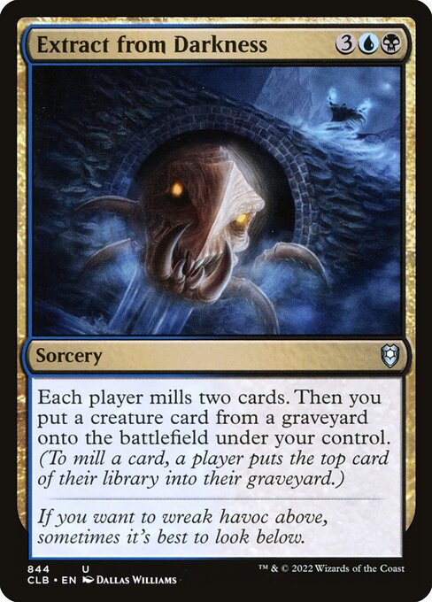 Extract from Darkness (Commander Legends: Battle for Baldur's Gate)