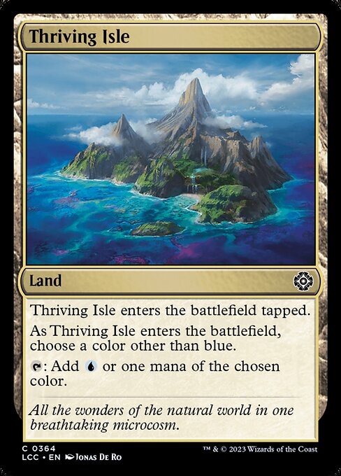 Thriving Isle (The Lost Caverns of Ixalan Commander)