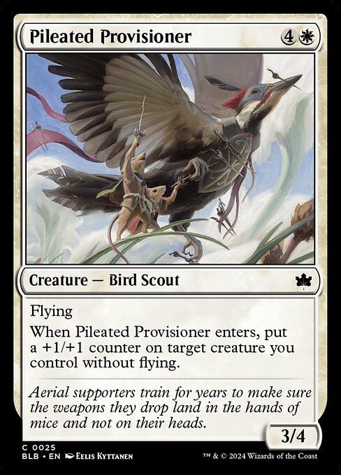 Pileated Provisioner (Bloomburrow)