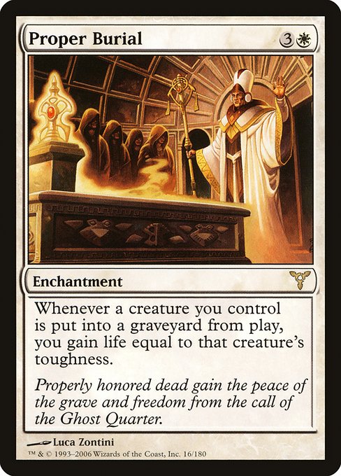 Proper Burial (Dissension)