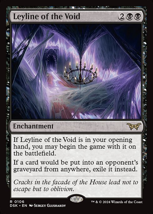 Leyline of the Void (Duskmourn: House of Horror)