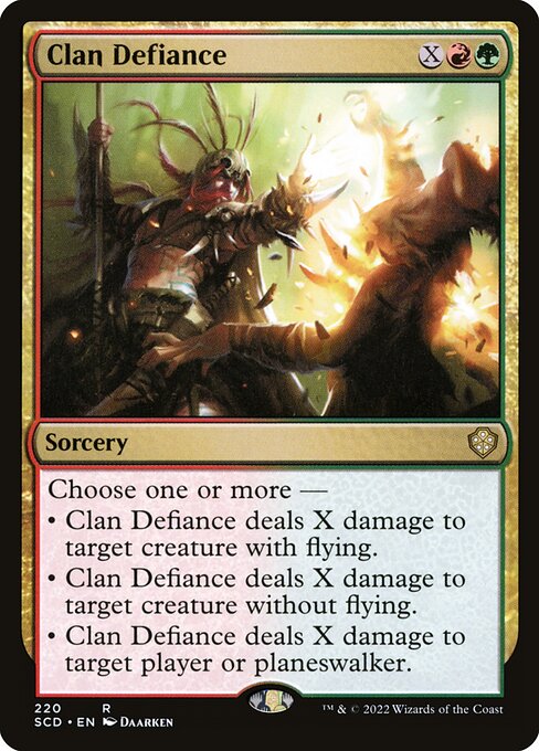 Clan Defiance (Starter Commander Decks)