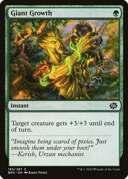 Giant Growth (The Brothers' War)