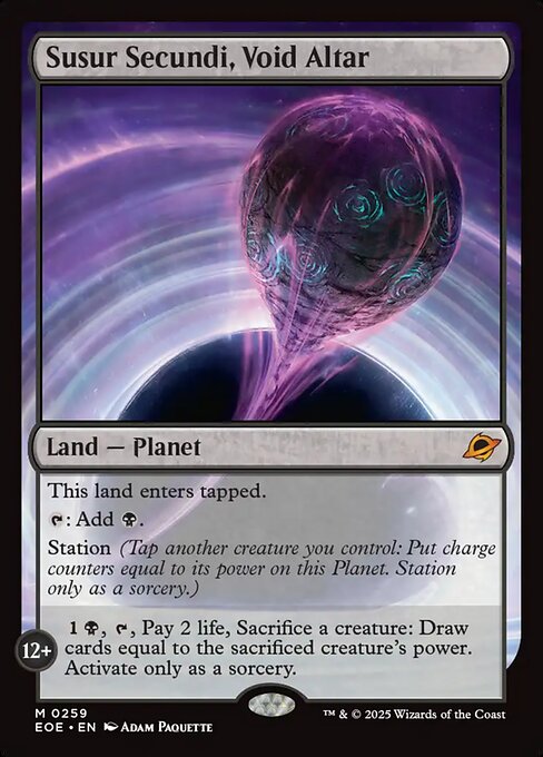 Susur Secundi, Void Altar (Edge of Eternities)