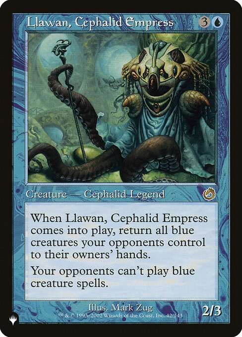 Llawan, Cephalid Empress (The List)