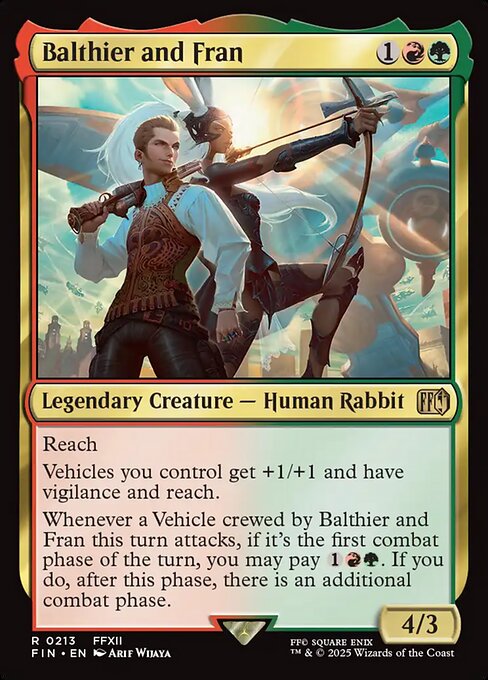 Balthier and Fran (Final Fantasy)
