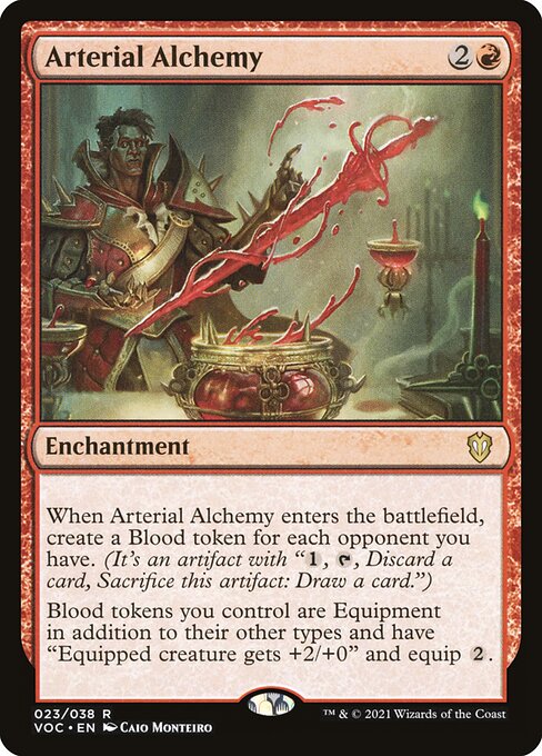 Arterial Alchemy (Crimson Vow Commander)