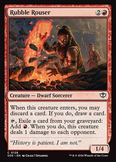 Rubble Rouser (Secrets of Strixhaven)