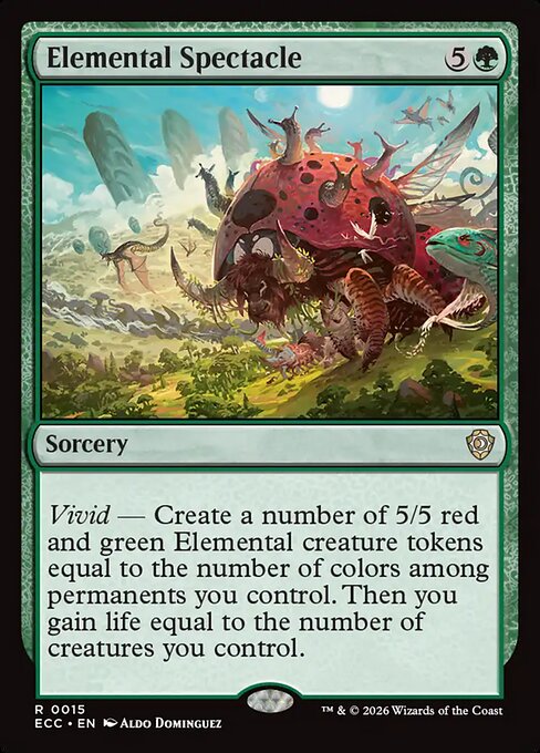 Elemental Spectacle (Lorwyn Eclipsed Commander)
