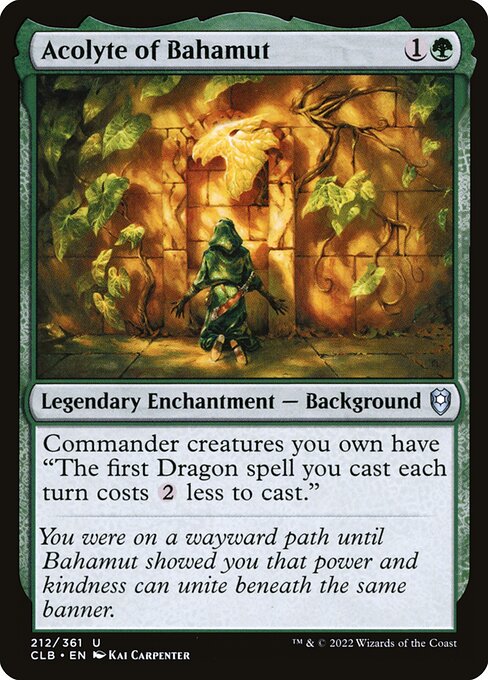 Acolyte of Bahamut (Commander Legends: Battle for Baldur's Gate)