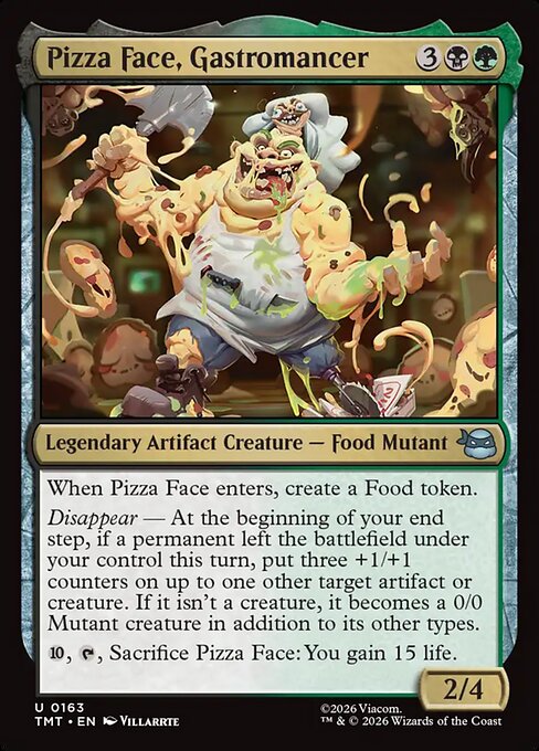 Pizza Face, Gastromancer (Teenage Mutant Ninja Turtles)
