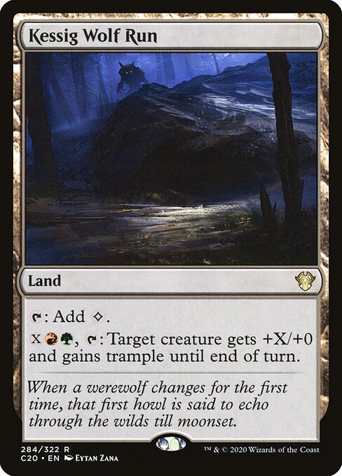 Kessig Wolf Run (Commander 2020)