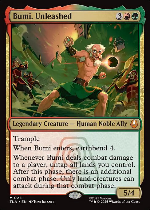 Bumi, Unleashed (Avatar: The Last Airbender)