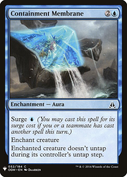 Containment Membrane (The List)