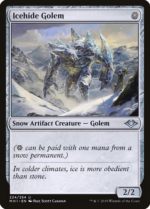 Icehide Golem (Modern Horizons)