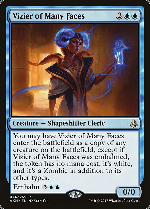 Vizier of Many Faces (Amonkhet)