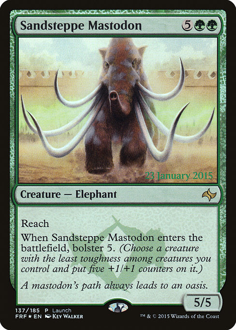 Sandsteppe Mastodon (Fate Reforged Promos)