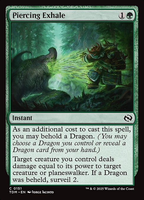 Piercing Exhale (Tarkir: Dragonstorm)