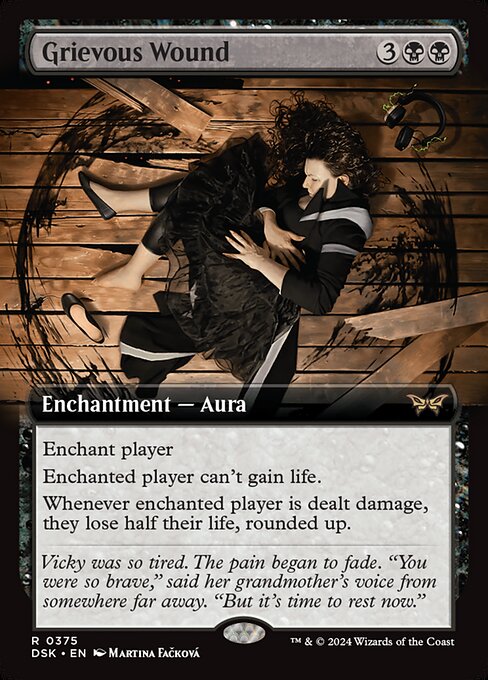 Grievous Wound (Duskmourn: House of Horror)