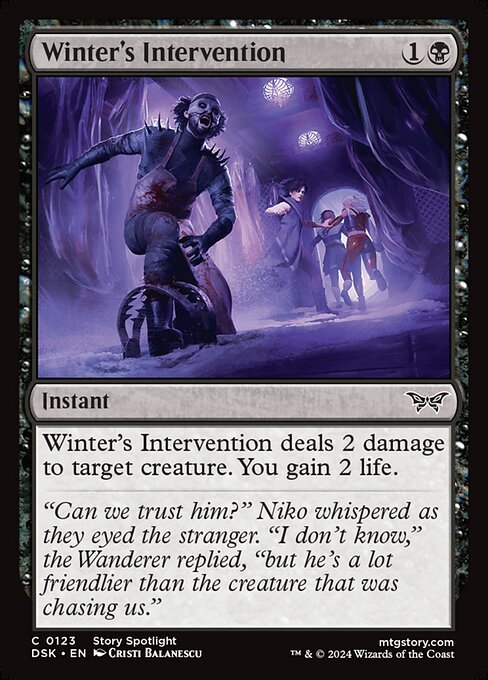 Winter's Intervention (Duskmourn: House of Horror)